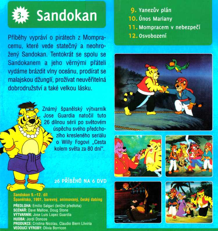 Sandokan DVD 3