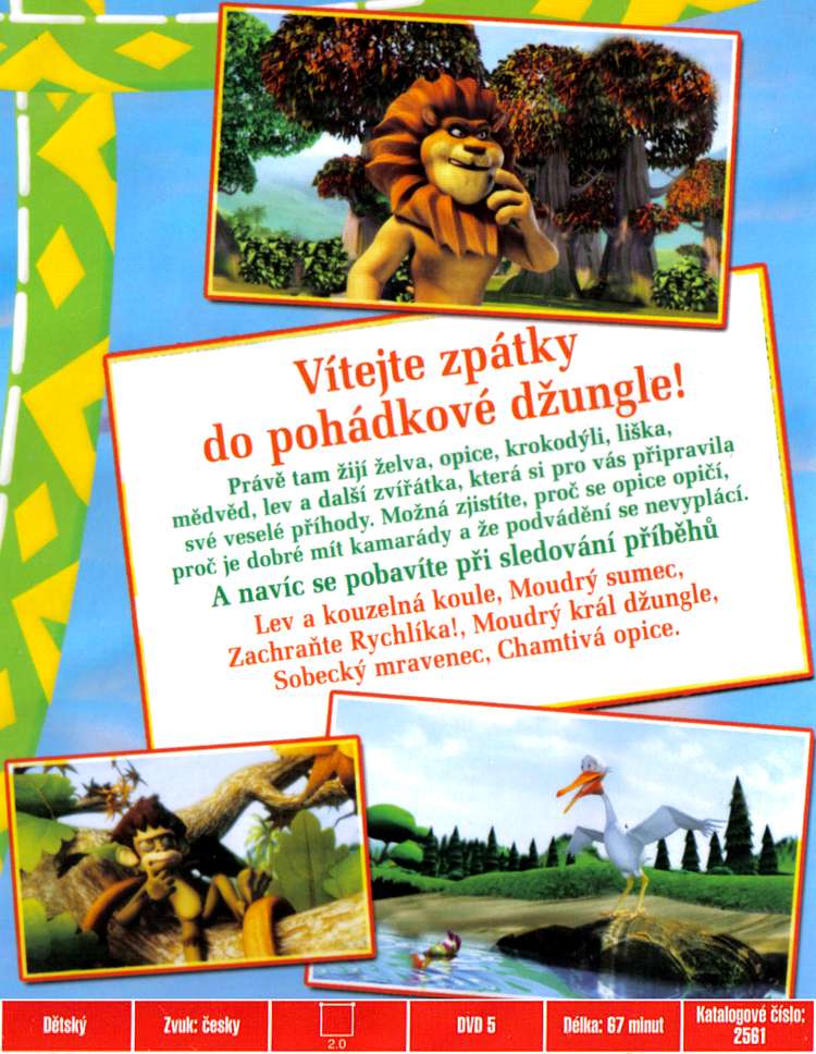 Pohádková džungle DVD 2