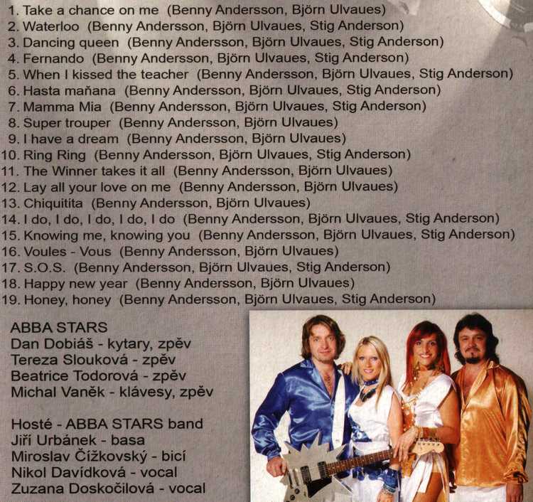 Best of ABBA Stars CD