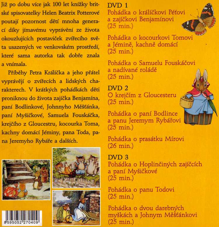 Svět Petra Králíčka a jeho přátel DVD II.