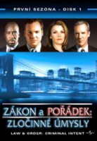 ZÁKON A POŘÁDEK: ZLOČINNÉ ÚMYSLY dvd 1